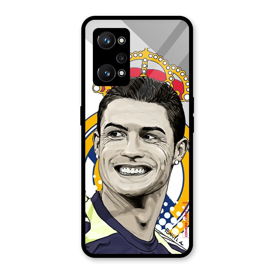 Ronaldo Madrid King Glass Back Case for Realme GT Neo 3T
