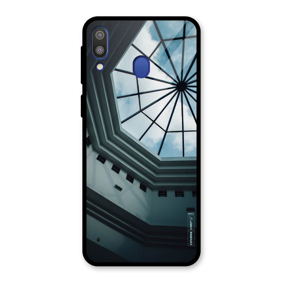 Rooftop Perspective Glass Back Case for Galaxy M20