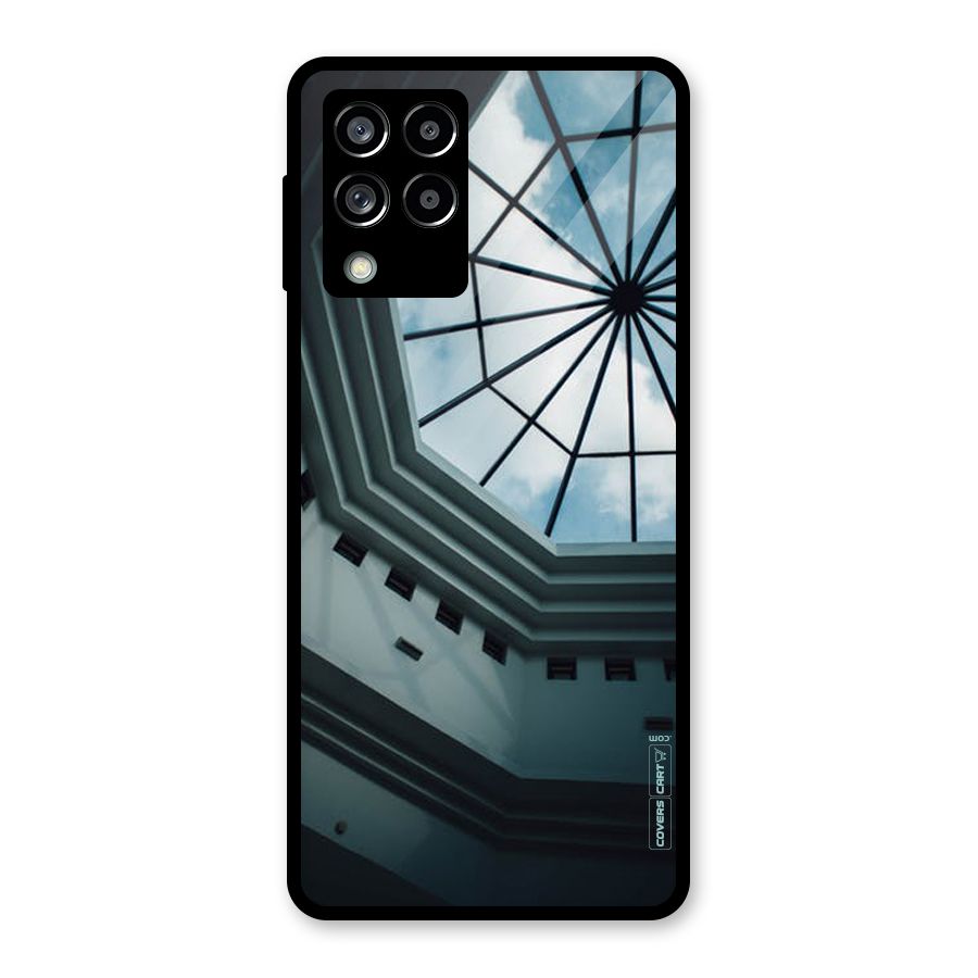 Rooftop Perspective Glass Back Case for Galaxy M53 5G