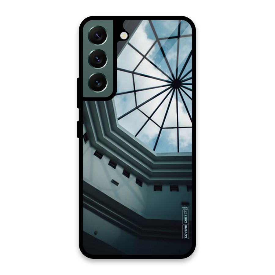 Rooftop Perspective Glass Back Case for Galaxy S22 5G
