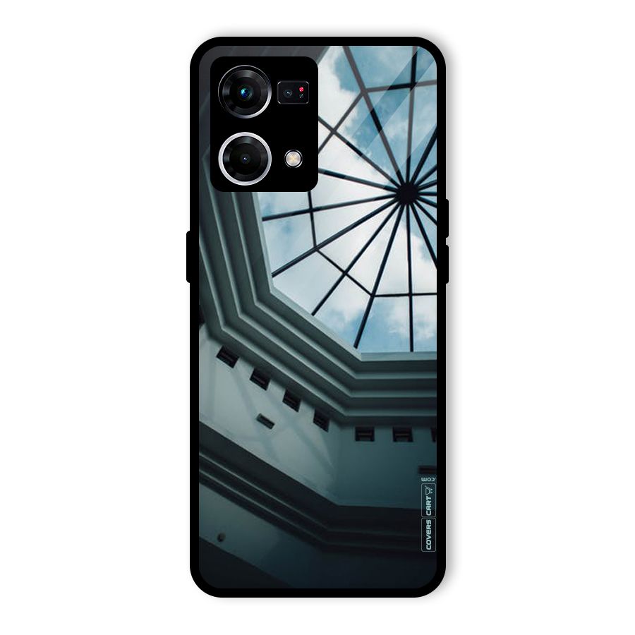 Rooftop Perspective Glass Back Case for Oppo F21 Pro 5G
