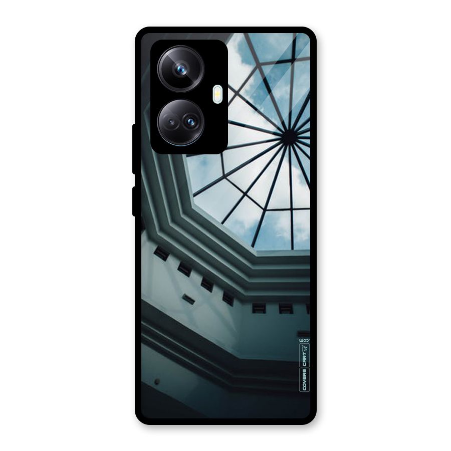 Rooftop Perspective Glass Back Case for Realme 10 Pro Plus