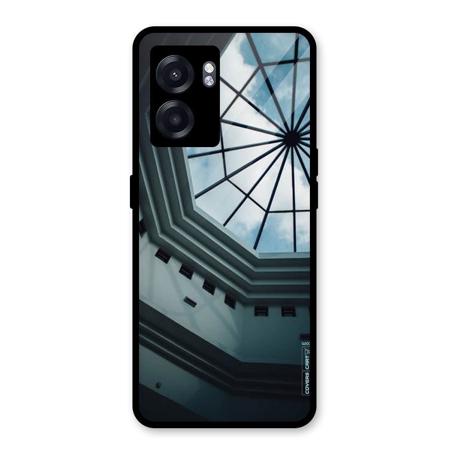 Rooftop Perspective Glass Back Case for Realme Narzo 50 5G