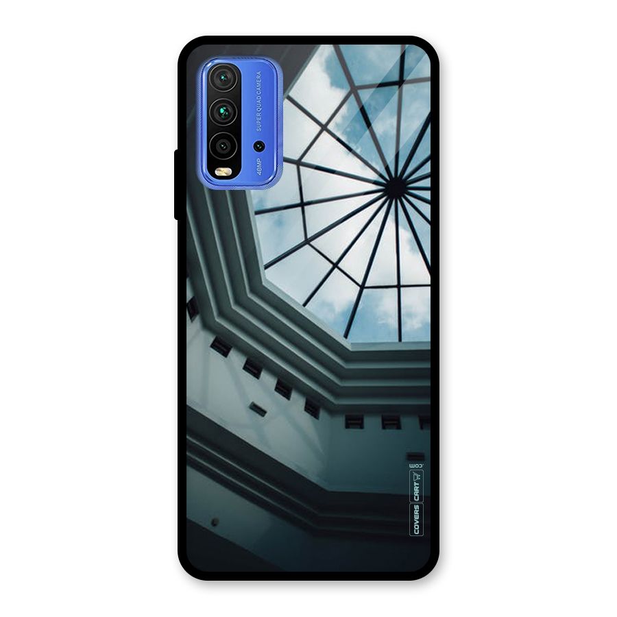 Rooftop Perspective Glass Back Case for Redmi 9 Power