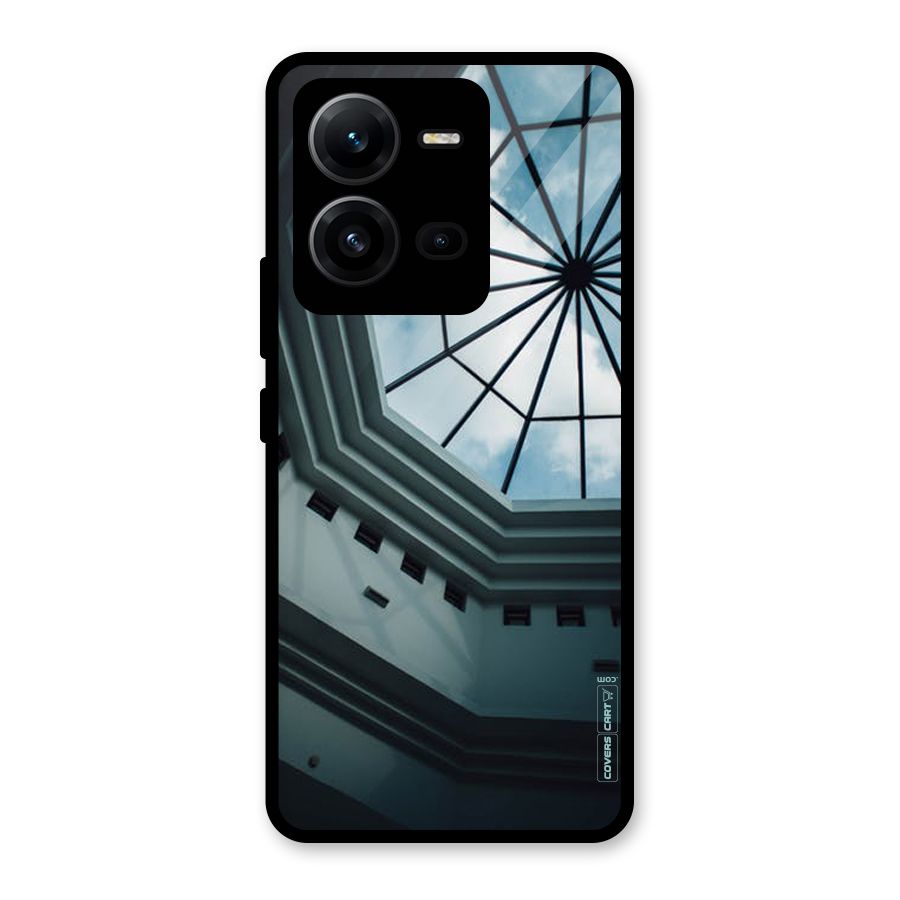 Rooftop Perspective Glass Back Case for Vivo V25