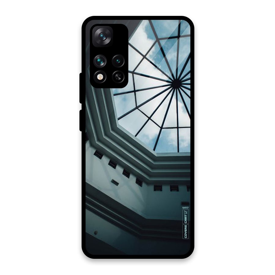 Rooftop Perspective Glass Back Case for Xiaomi 11i HyperCharge 5G
