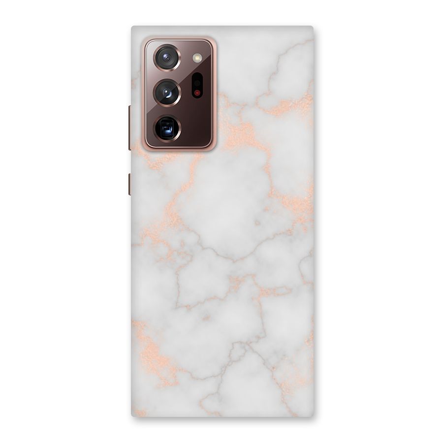 RoseGold Marble Back Case for Galaxy Note 20 Ultra