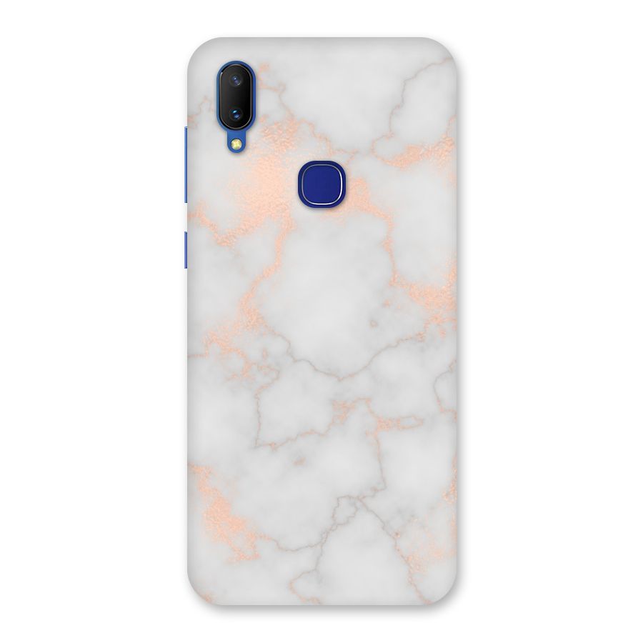 RoseGold Marble Back Case for Vivo V11
