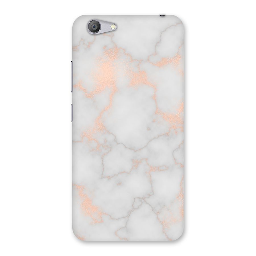 RoseGold Marble Back Case for Vivo Y53