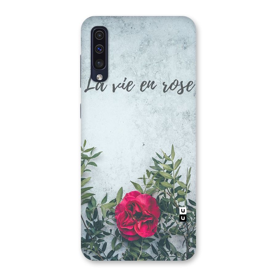 Rose Life Back Case for Galaxy A50s