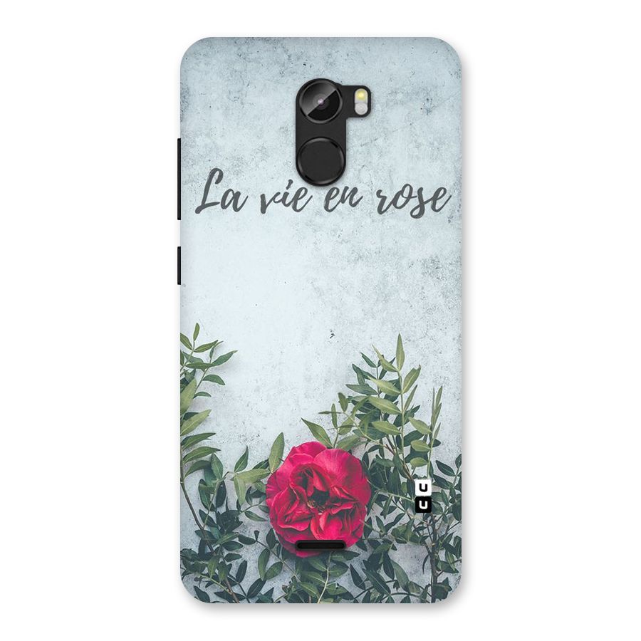 Rose Life Back Case for Gionee X1