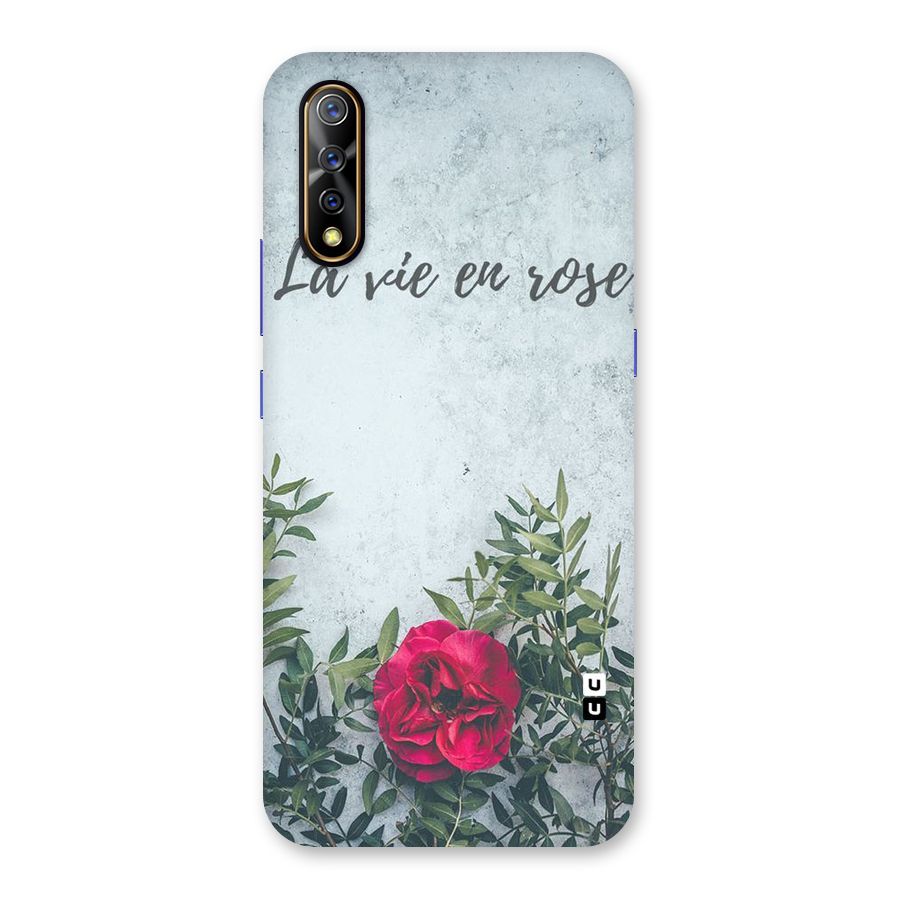 Rose Life Back Case for Vivo S1