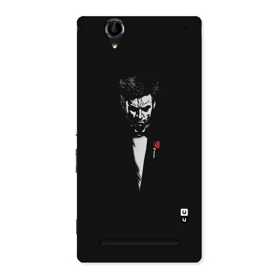 Rose Man Back Case for Sony Xperia T2