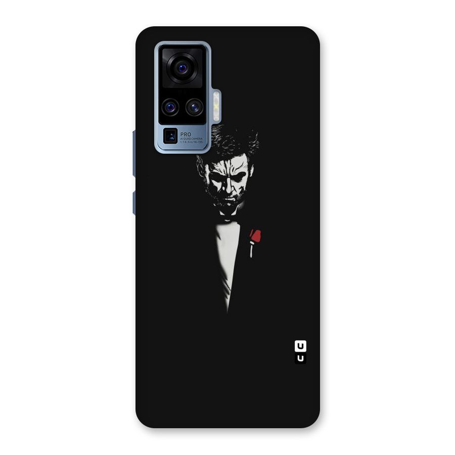 Rose Man Back Case for Vivo X50 Pro