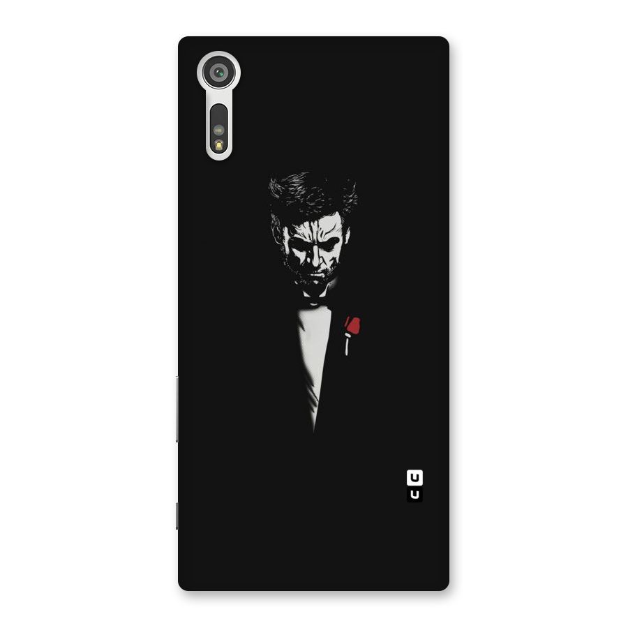 Rose Man Back Case for Xperia XZ