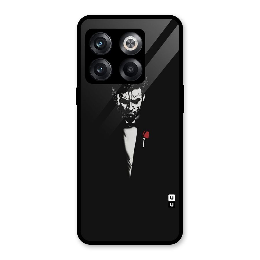 Rose Man Glass Back Case for OnePlus 10T