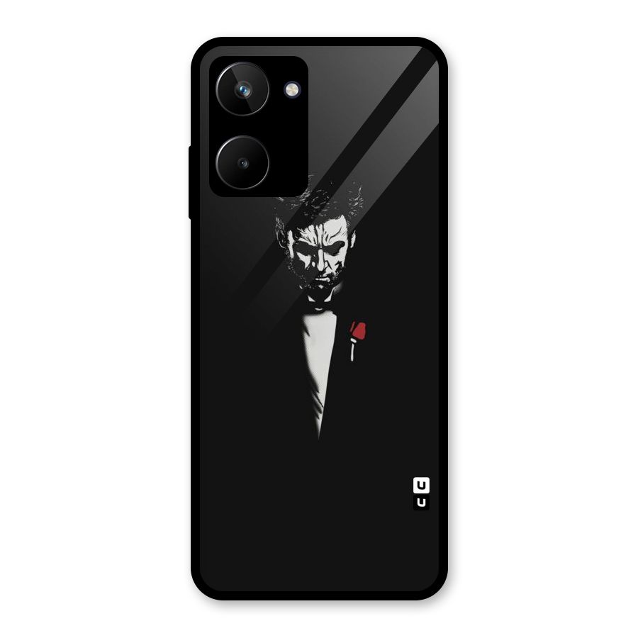Rose Man Glass Back Case for Realme 10