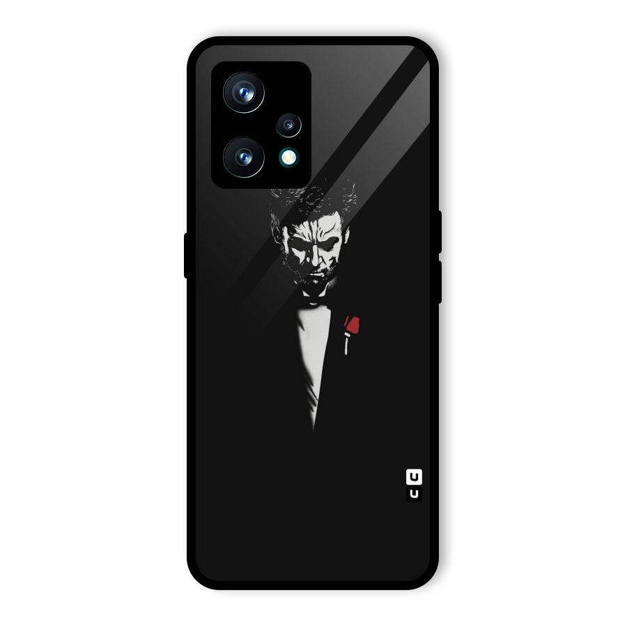 Rose Man Glass Back Case for Realme 9 Pro Plus 5G
