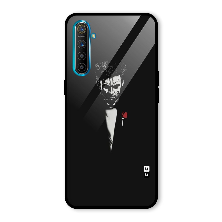 Rose Man Glass Back Case for Realme XT