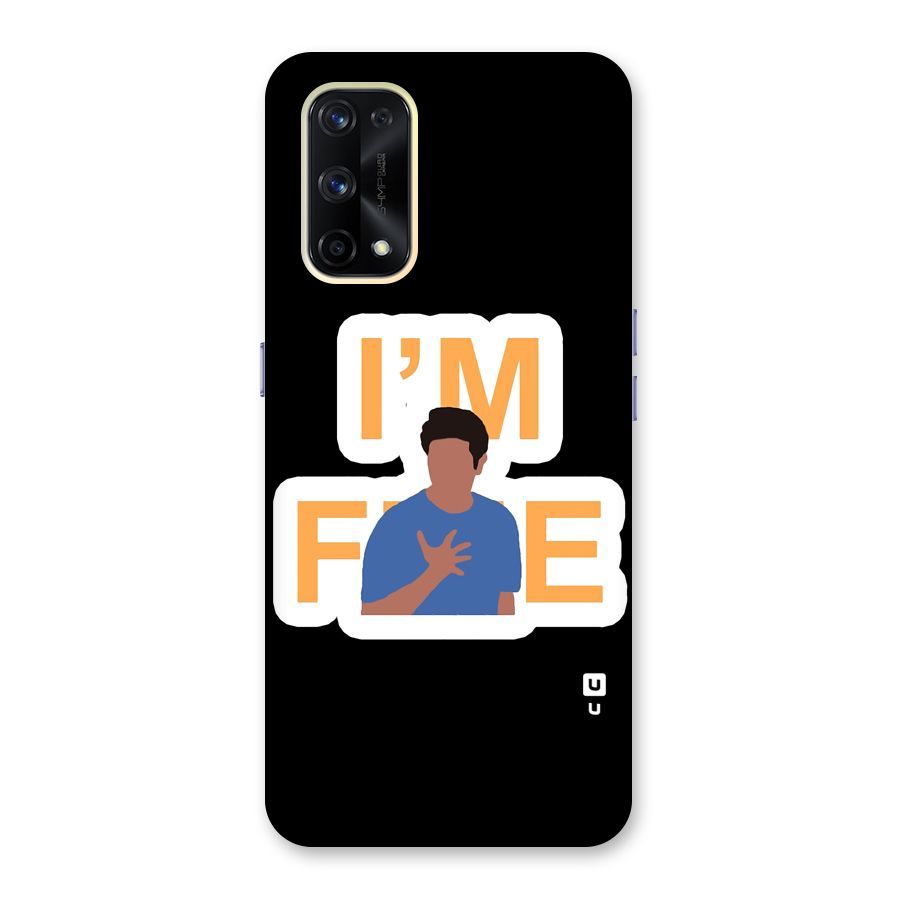 Ross is Fine Glass Back Case for Realme X7 Pro