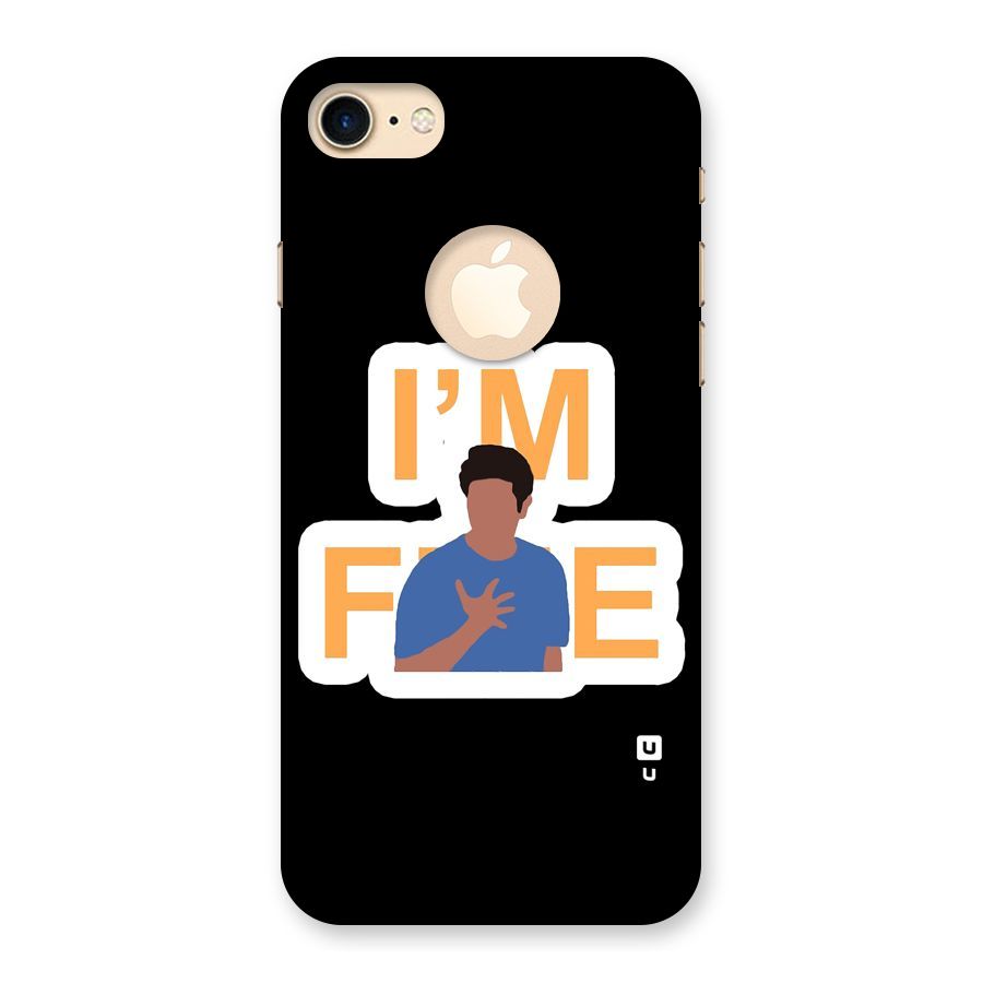 Ross is Fine Back Case for iPhone 8 Logo Cut
