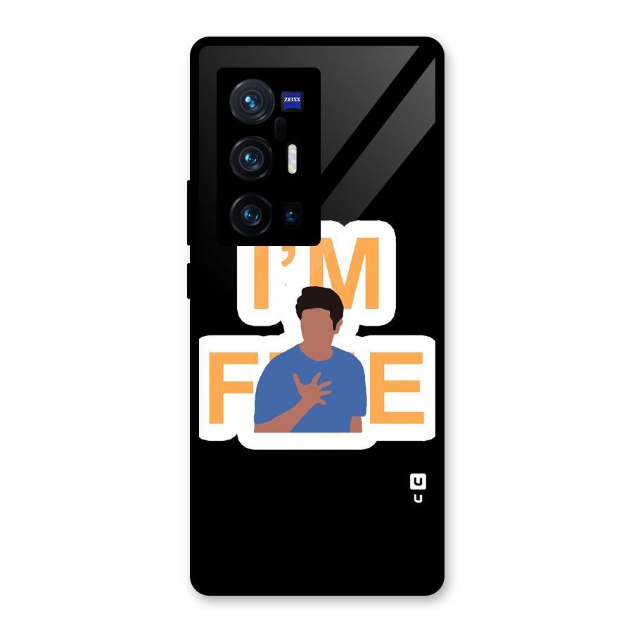 Ross is Fine Glass Back Case for Vivo X70 Pro Plus