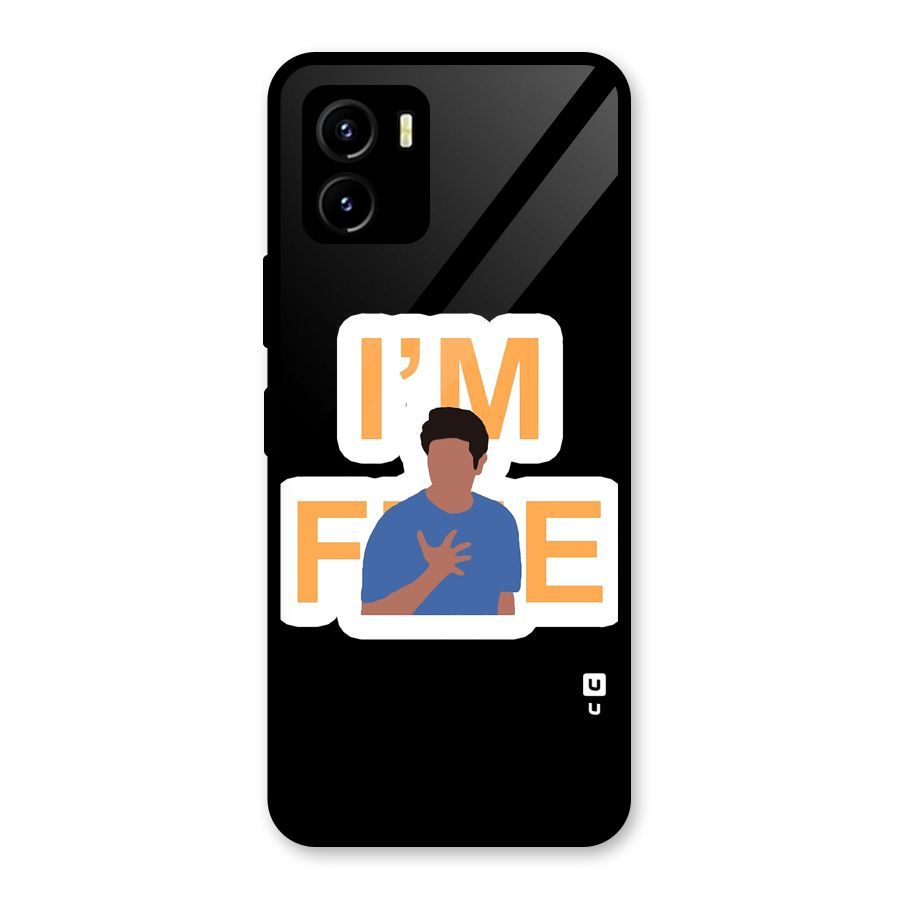 Ross is Fine Glass Back Case for Vivo Y15s