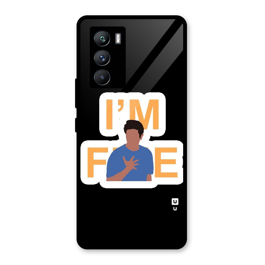 Ross is Fine Glass Back Case for Vivo iQOO 9 SE