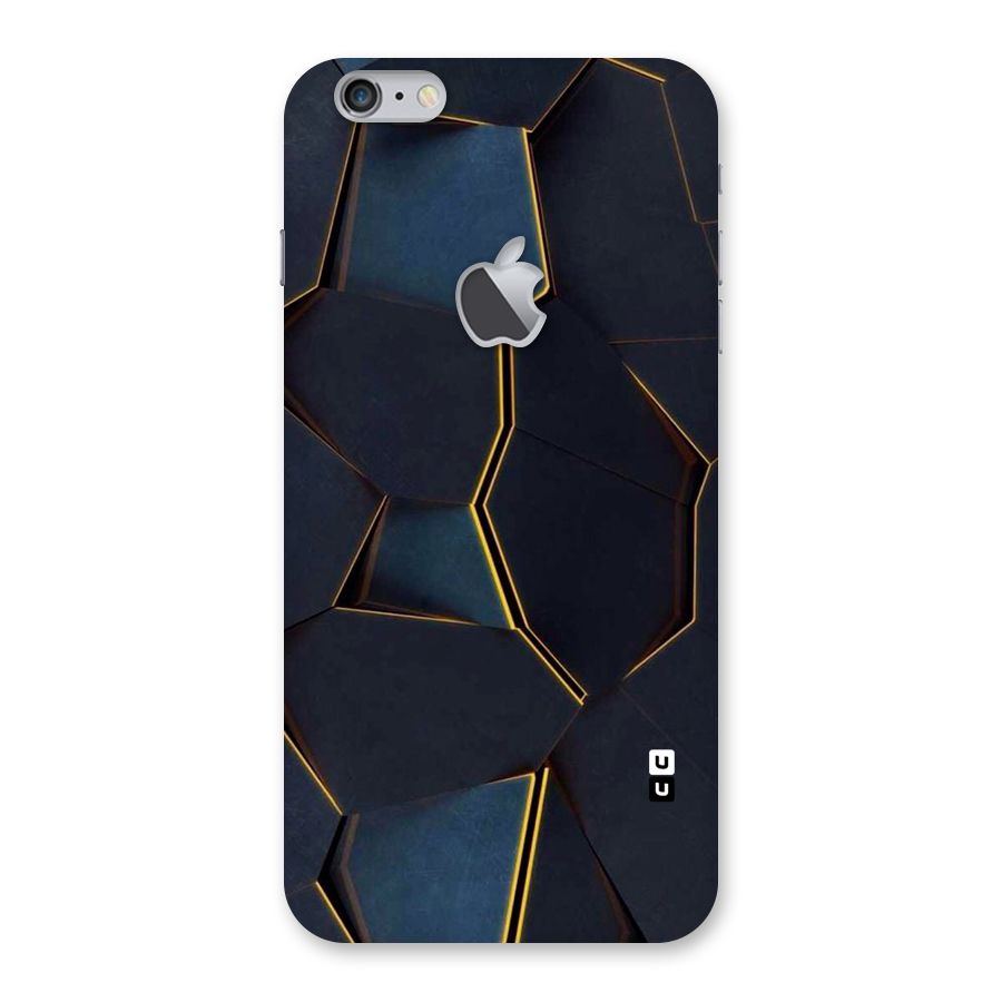 Royal Abstract Back Case for iPhone 6 Plus 6S Plus Logo Cut