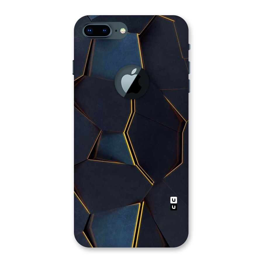 Royal Abstract Back Case for iPhone 7 Plus Logo Cut