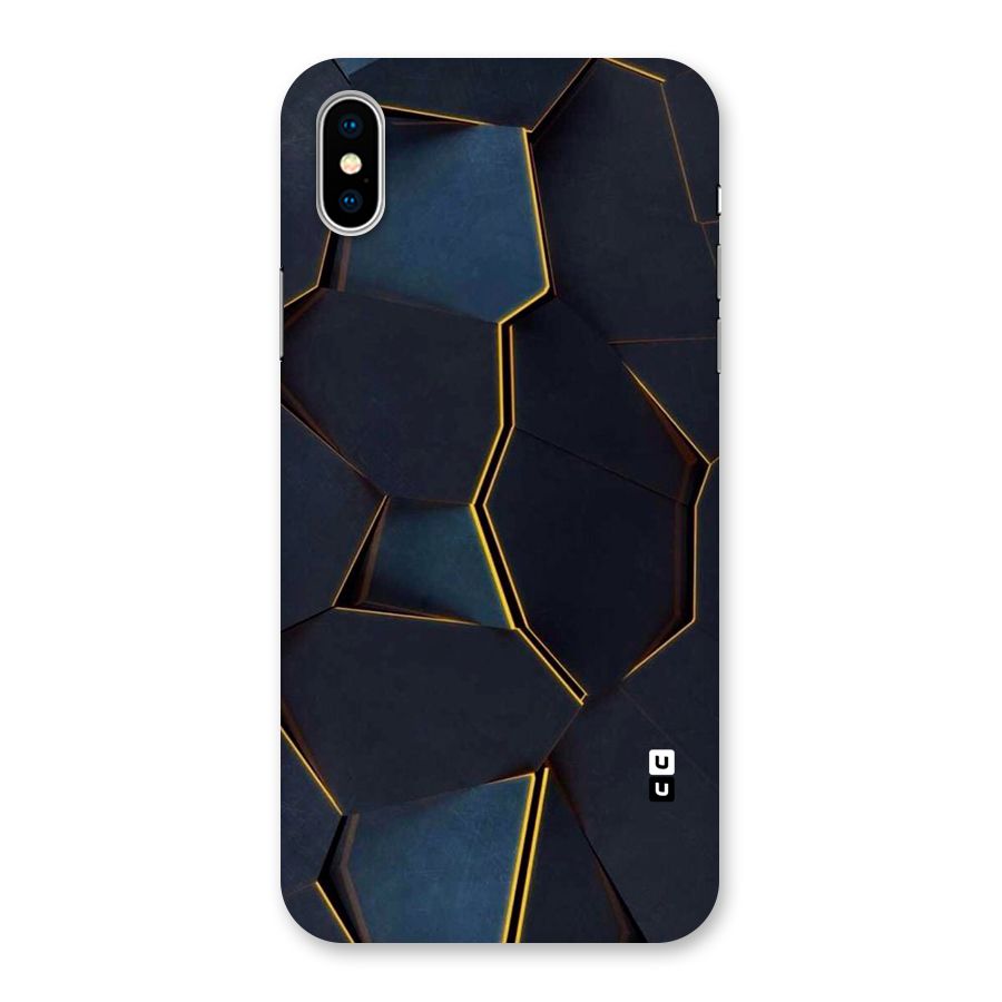 Royal Abstract Back Case for iPhone XS