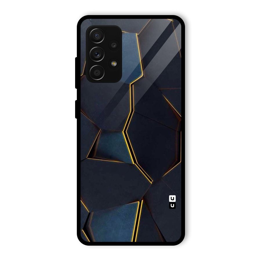 Royal Abstract Glass Back Case for Galaxy A53 5G