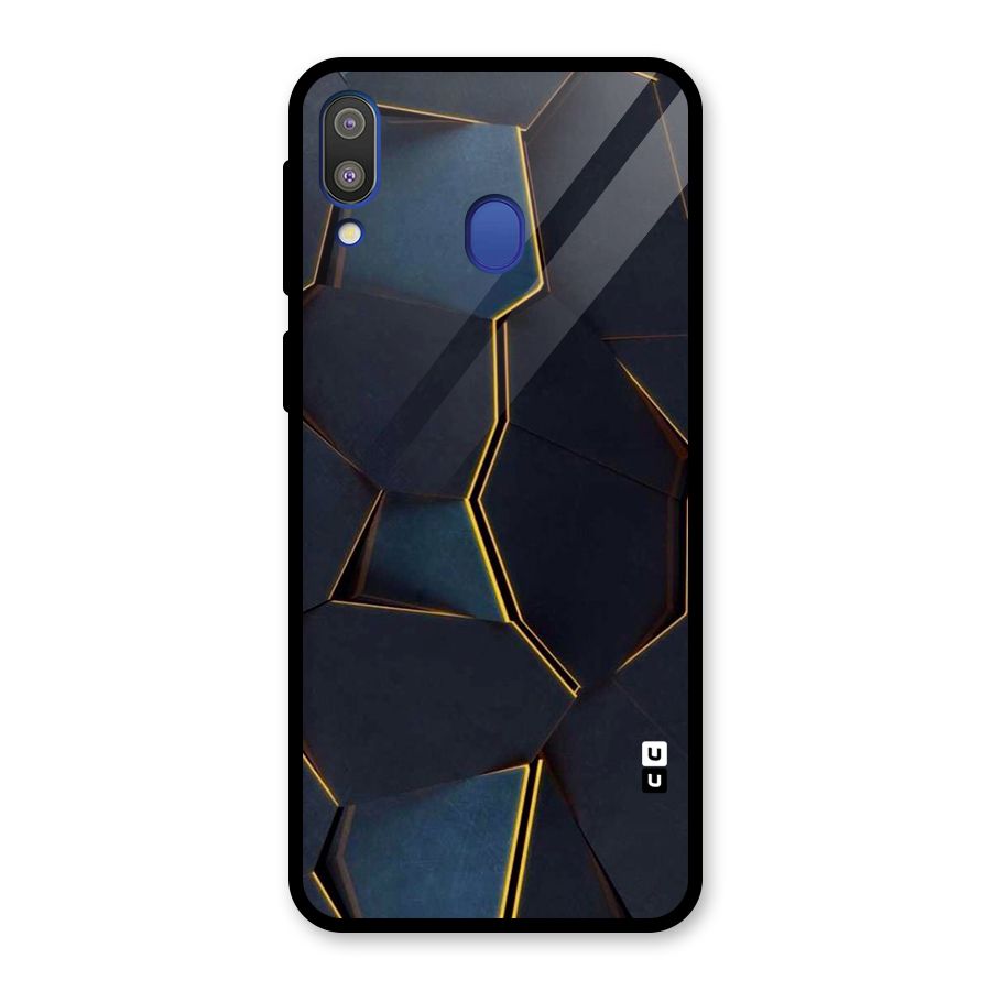 Royal Abstract Glass Back Case for Galaxy M20