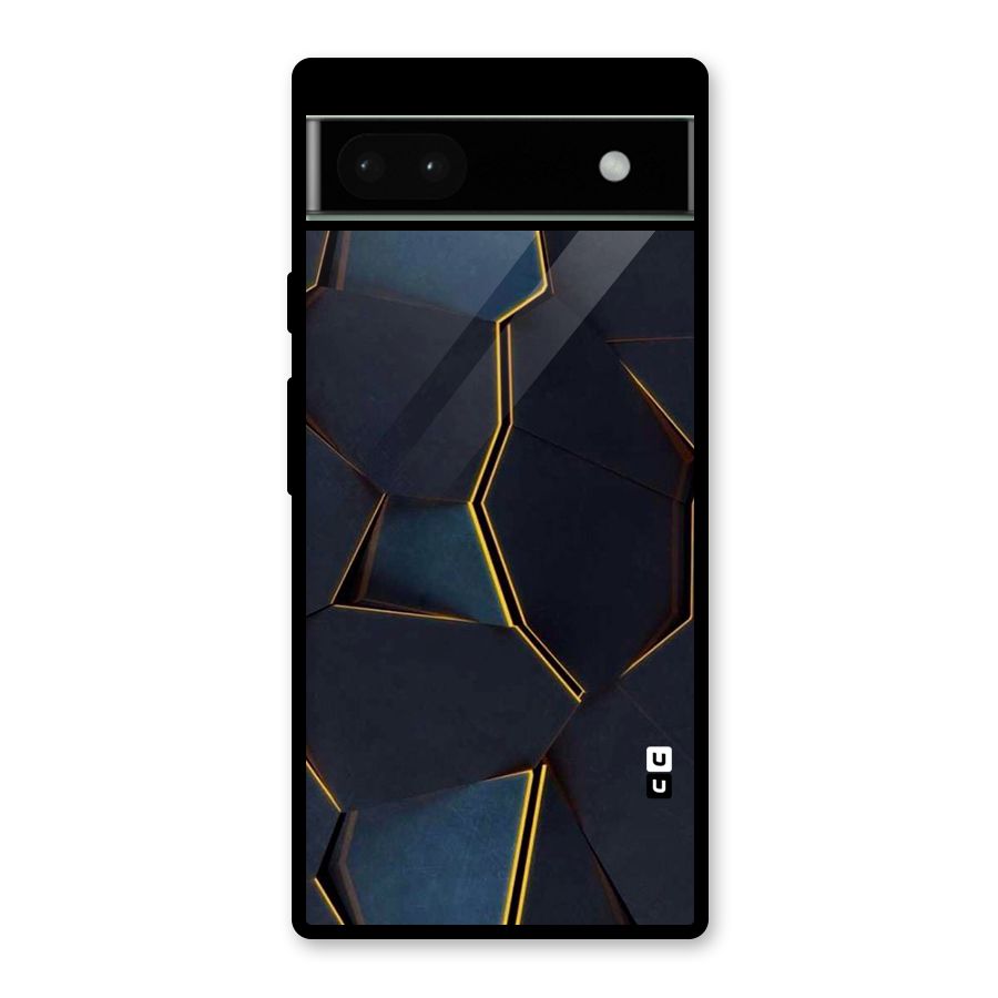Royal Abstract Glass Back Case for Google Pixel 6a