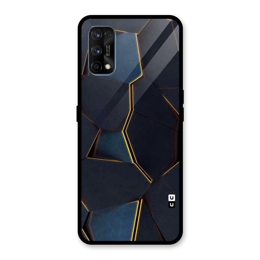 Royal Abstract Glass Back Case for Realme 7 Pro