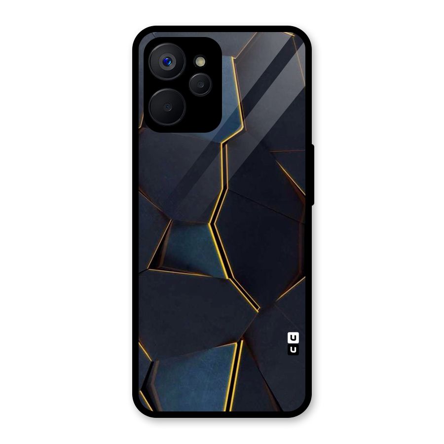 Royal Abstract Glass Back Case for Realme 9i 5G