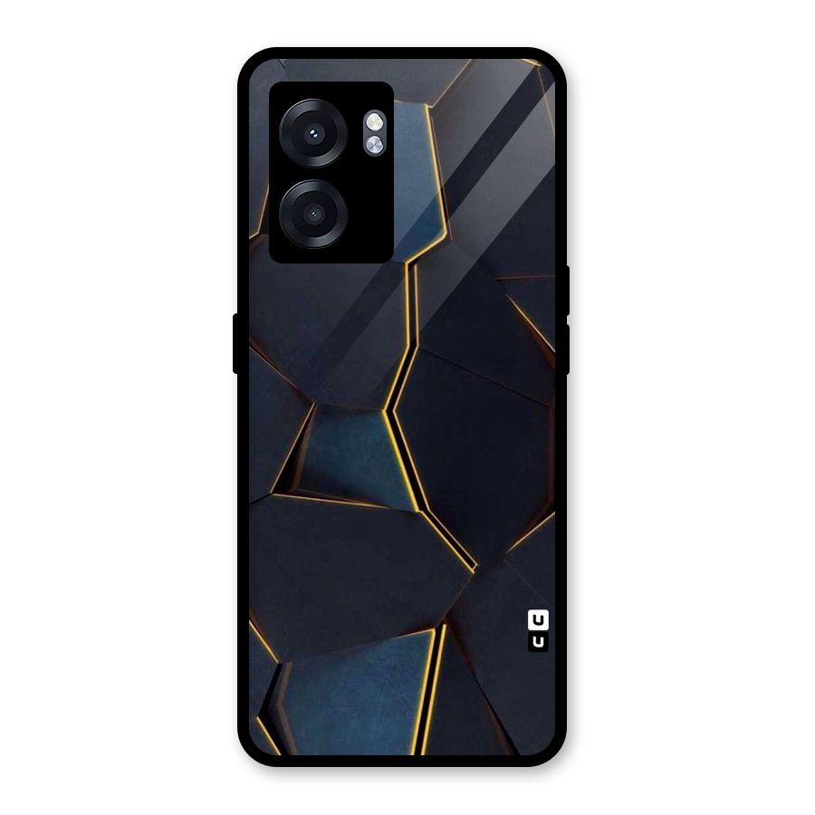 Royal Abstract Glass Back Case for Realme Narzo 50 5G