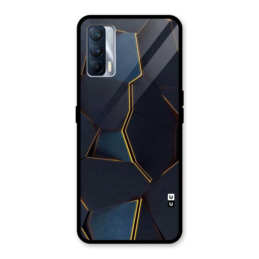 Royal Abstract Glass Back Case for Realme X7