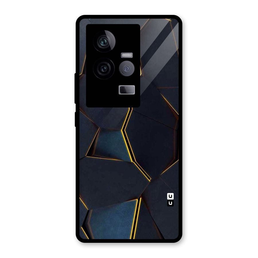 Royal Abstract Glass Back Case for Vivo iQOO 11 5G