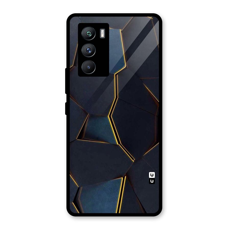 Royal Abstract Glass Back Case for Vivo iQOO 9 SE