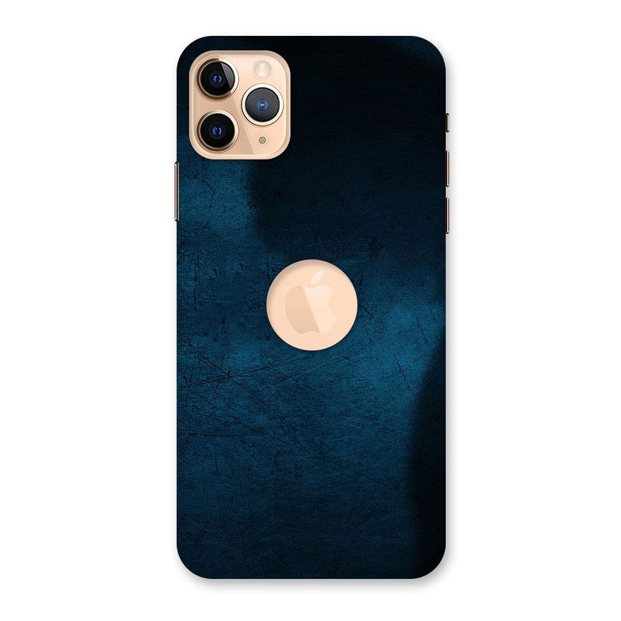 Royal Blue Back Case for iPhone 11 Pro Max Logo Cut