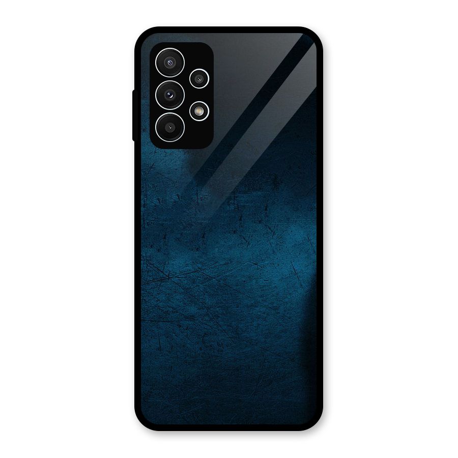 Royal Blue Glass Back Case for Galaxy A23