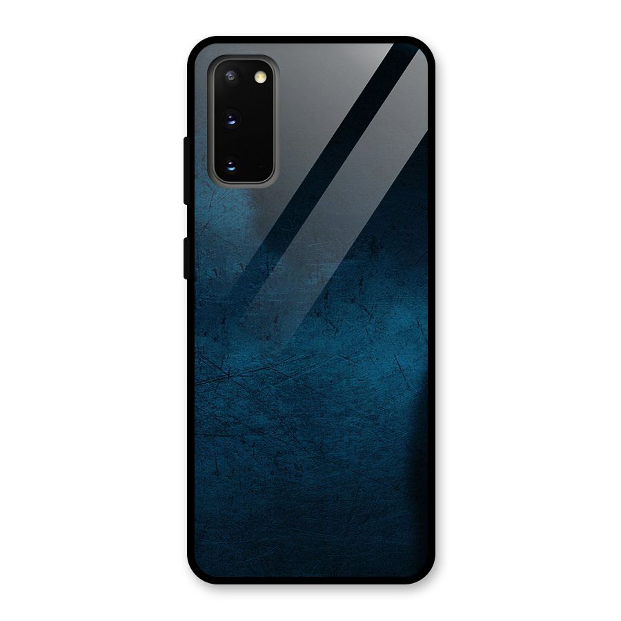 Royal Blue Glass Back Case for Galaxy S20