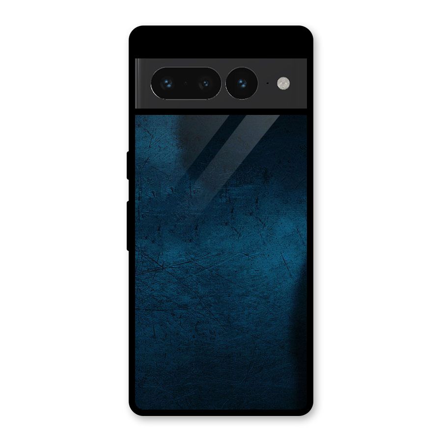 Royal Blue Glass Back Case for Google Pixel 7 Pro