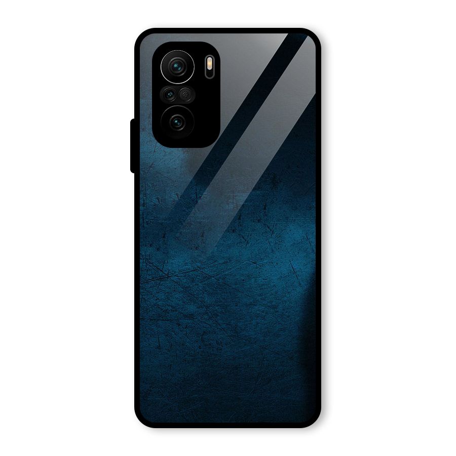 Royal Blue Glass Back Case for Mi 11X Pro