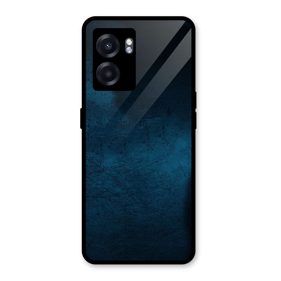 Royal Blue Glass Back Case for Realme Narzo 50 5G
