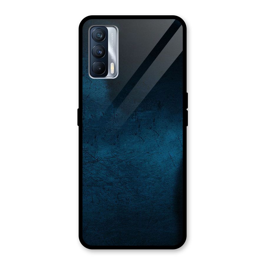 Royal Blue Glass Back Case for Realme X7
