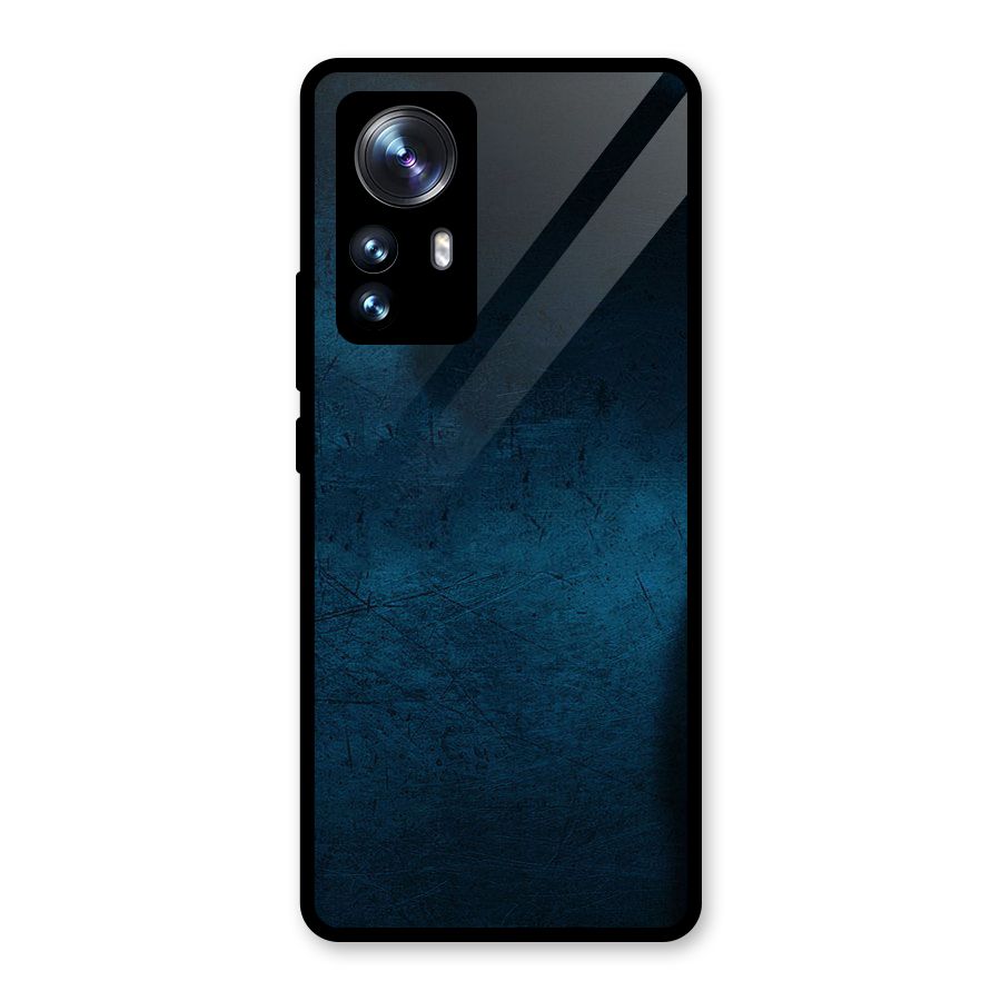 Royal Blue Glass Back Case for Xiaomi 12 Pro