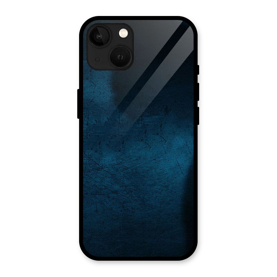 Royal Blue Glass Back Case for iPhone 13
