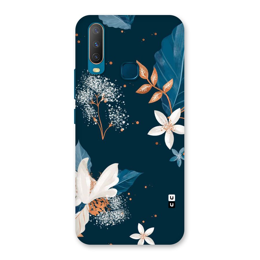 Royal Floral Back Case for Vivo Y17